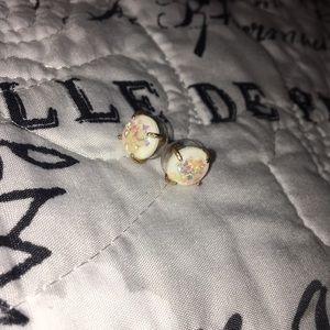 Iridescent earrings